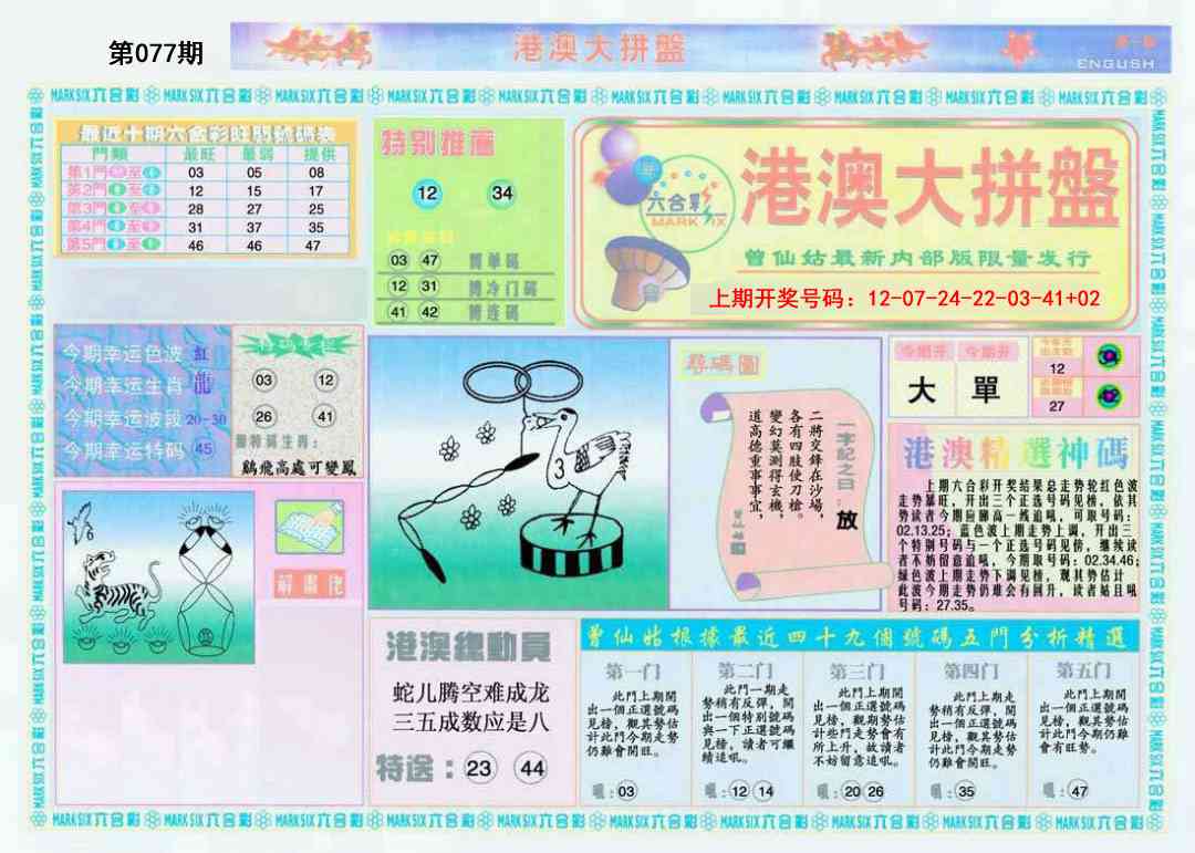 077期港澳大拼盘A[图]